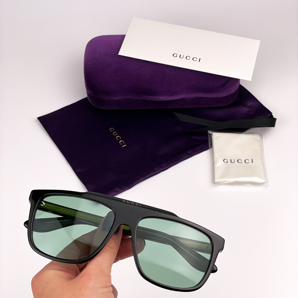 🔥 GUCCI Sunglasses GG1039S 004 Aviator Men - Picture 3 of 12